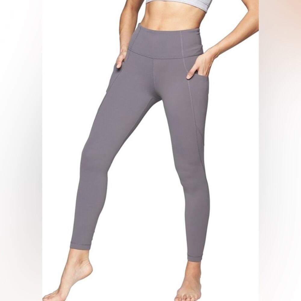 Athleta Powervita Stash Pocket Salutation Leggings Size XXS